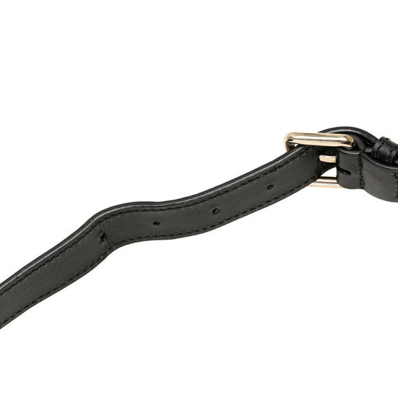 GUCCI Black Leather Shoulder Bag - Picture 6 of 13